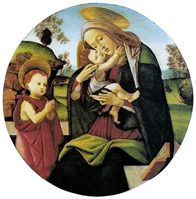 Virgin and Child with the Infant St John the Baptist Sandro Botticelli